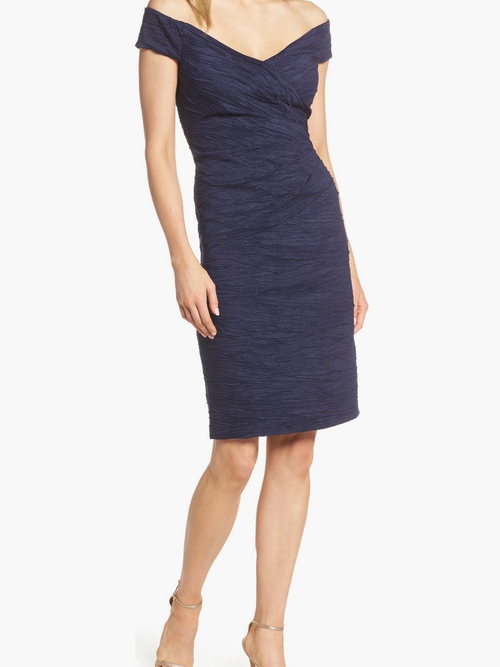 Taffeta Body-Con Dress Work Attire